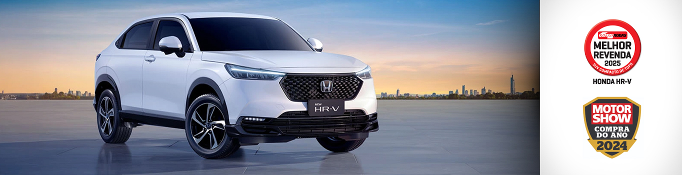 Honda New HRV eleito o SUV compacto com maior valor de revenda em 2025 pela Quatro Rodas