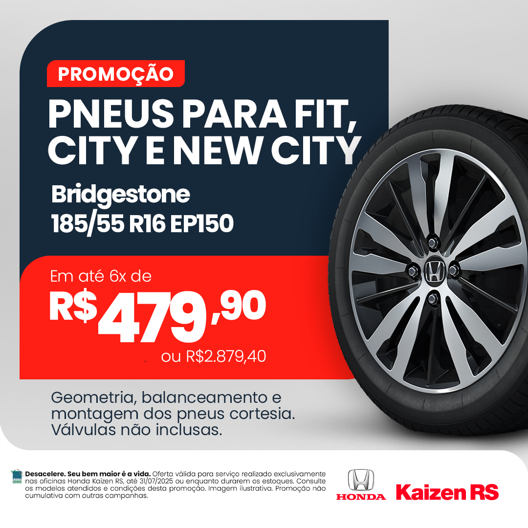 Promoção de Fit, City e New City
