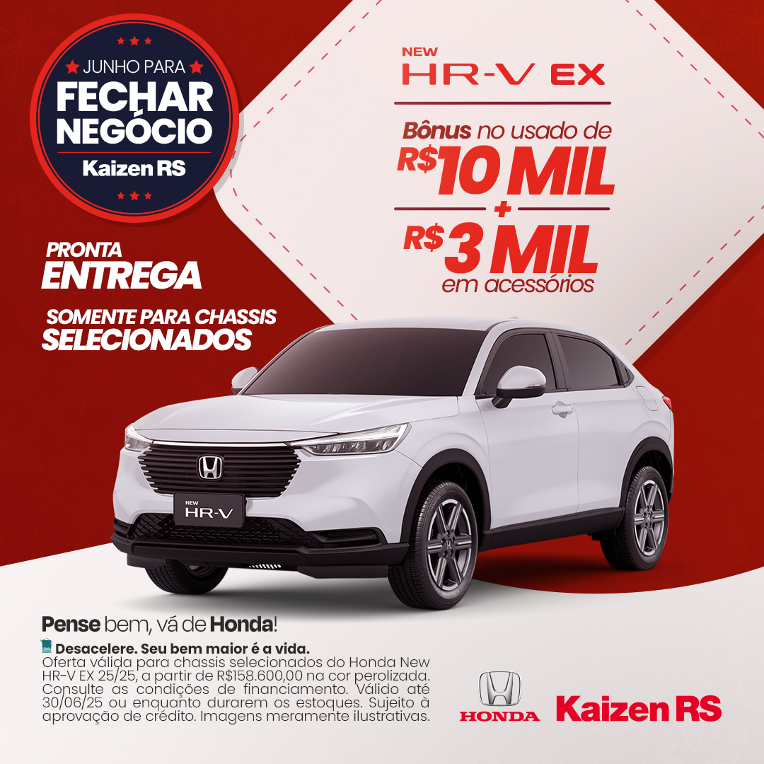 New HR-V EX a Pronta-entrega
