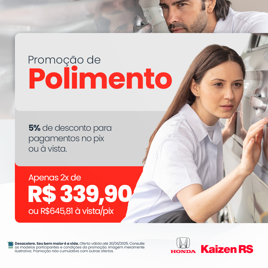 Promoção de Polimento
