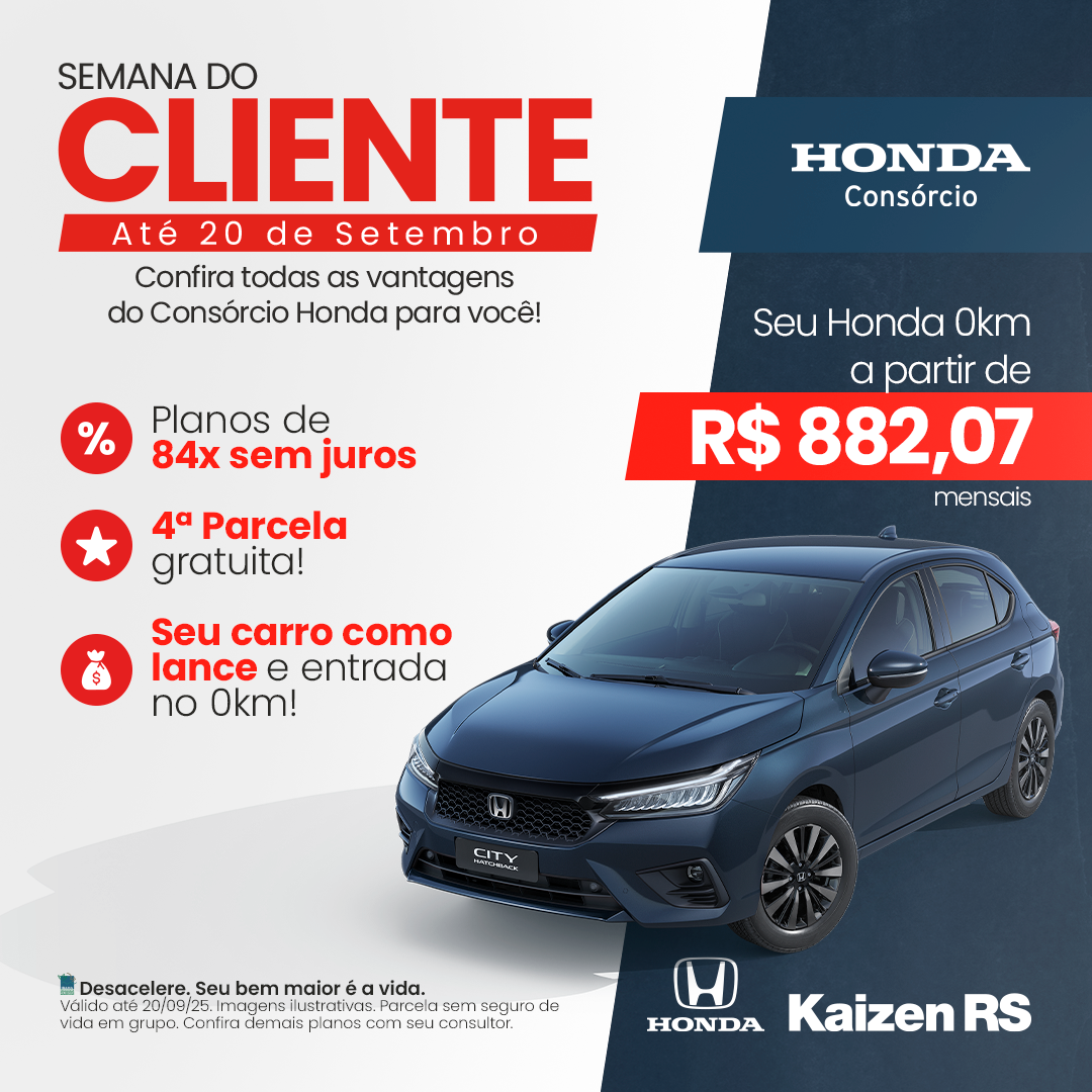 Semana do Cliente - Especial de Consórcio