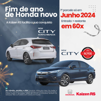 Fim de ano, Honda novo!