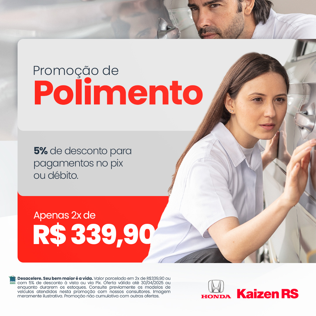 Promoção de Polimento