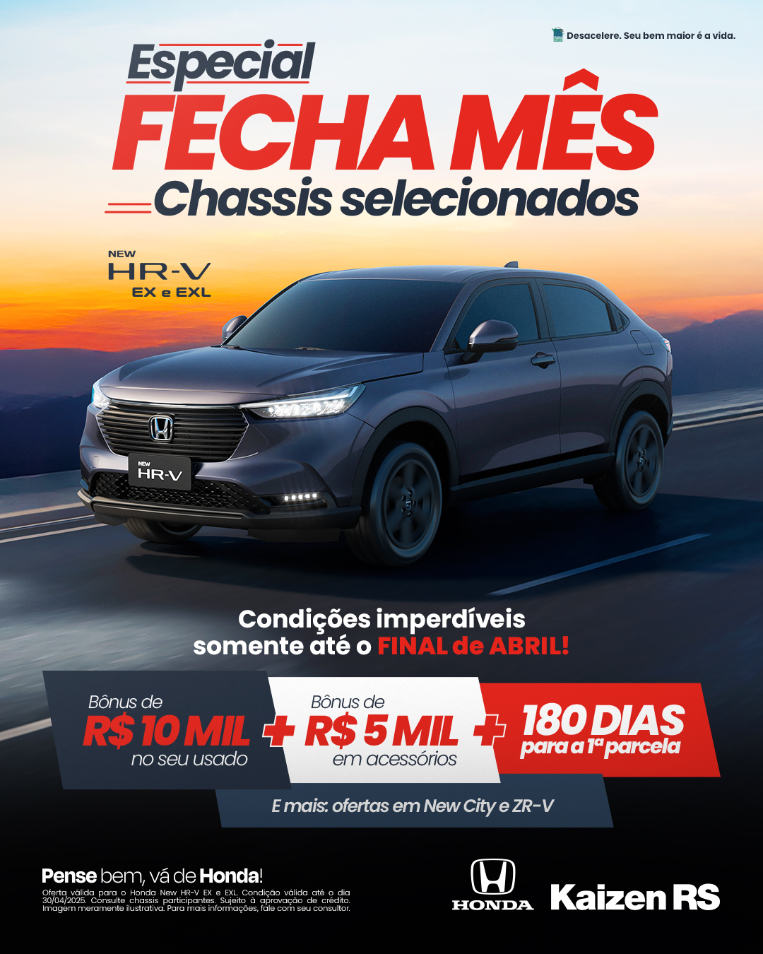 ABRIL com condições especiais!