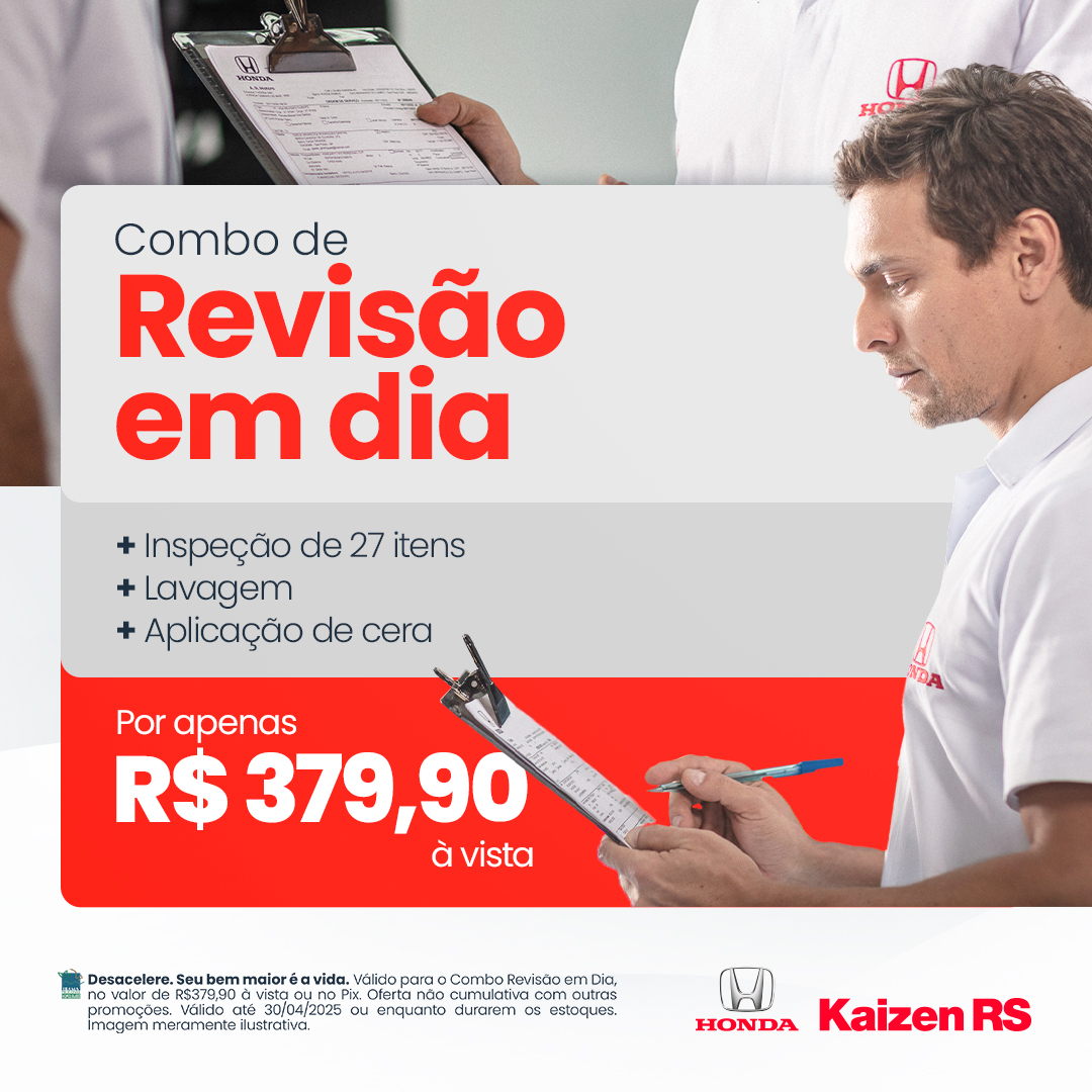 Combo de Revisão em Dia